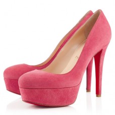 Christian Louboutin Bianca 120mm Platforms Cipő Rózsaszín Párizs