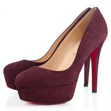 Christian Louboutin Bianca 120mm Platforms Szandál Szilva
