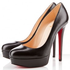 Christian Louboutin Bianca 140 mm-es platformos cipő fekete