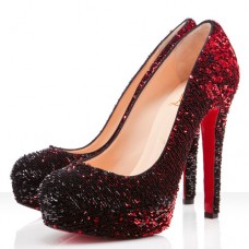 Christian Louboutin Bianca 140mm Platforms Piros