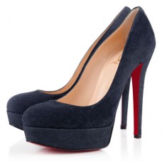 Christian Louboutin Bianca 120mm Platforms Sötétkék