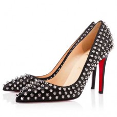 Christian Louboutin Pigalle 100 mm-es szandál, fekete