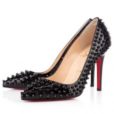 Christian Louboutin Pigalle 100 mm-es szandál, fekete