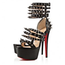 Christian Louboutin Botticellita 160mm szandál, fekete