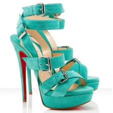 Christian Louboutin Toutenkaboucle 140mm Caraibes szandál