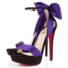 Christian Louboutin Vampanodo 140 mm-es Parme szandál