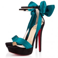 Christian Louboutin Vampanodo 140mm szandál pávászőnyeg