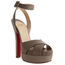 Christian Louboutin Vivaeva 160mm szandál Taupe