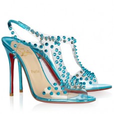 Christian Louboutin J-Lissimo 100mm szandál Karib-tengeri