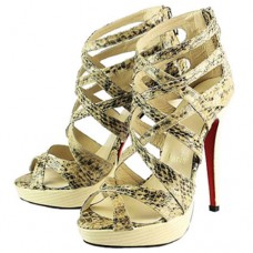 Christian Louboutin Balota 140mm szandál Python