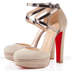 Christian Louboutin La Favorita 140 mm-es Corde szandál