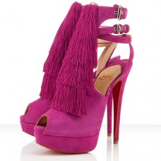 Christian Louboutin Change Of The Guard 140mm szandál, rózsaszín, Matador