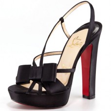 Christian Louboutin Disconoeud 140mm szandál, fekete