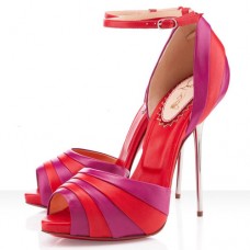 Christian Louboutin Armadillo Bride 120mm szandál, rózsaszín, Matador
