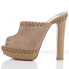 Christian Louboutin Sablina 140mm szandál Taupe
