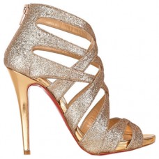 Christian Louboutin Balota 120mm szandál, arany