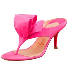 Christian Louboutin Tulp Thong 80mm szandál rózsaszín