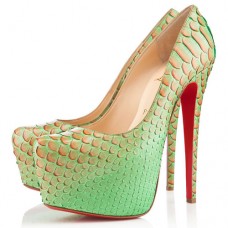 Christian Louboutin Daffodile 160mm Platforms Szandál Menta Christian Louboutin Daffodile 160mm Platforms Szandál Menta