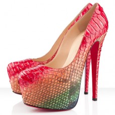 Christian Louboutin Daffodile 160 mm-es platformos szandál, sokszínű Christian Louboutin Daffodile 160 mm-es platformos szandál, sokszínű