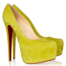 Christian Louboutin Daffodile 160 mm-es platformos canari cipő Christian Louboutin Daffodile 160 mm-es platformos canari cipő
