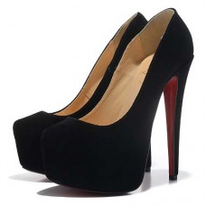 Christian Louboutin Daffodile 160 mm-es platformos szandál, fekete Christian Louboutin Daffodile 160 mm-es platformos szandál, fekete