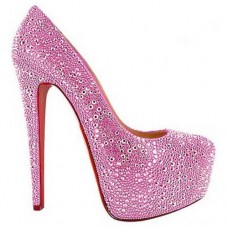 Christian Louboutin Daffodile 160mm Platforms Szandál Rózsaszín Christian Louboutin Daffodile 160mm Platforms Szandál Rózsaszín