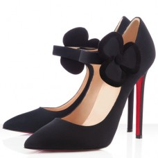 Christian Louboutin Pensee 120 mm-es Mary Jane Pumps Fekete