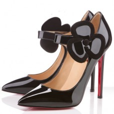 Christian Louboutin Pensee 120 mm-es Mary Jane Pumps Fekete