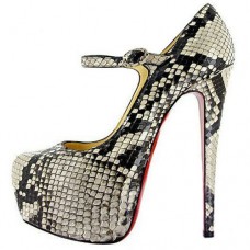 Christian Louboutin Lady Daf 160mm Mary Jane Pumps Roccia