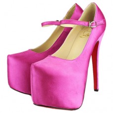 Christian Louboutin Lady Daf 160mm Mary Jane Pumps Rózsaszín