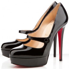 Christian Louboutin Relika 140mm Mary Jane Pumps Fekete