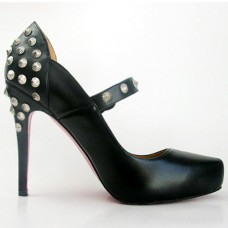 Christian Louboutin Mad 120mm Mary Jane Pumps Fekete