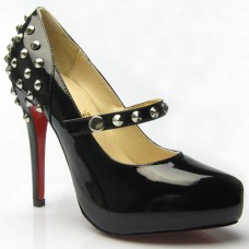 Christian Louboutin Mad 120mm Mary Jane Pumps Fekete