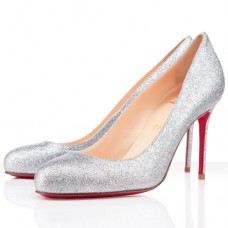 Christian Louboutin Fifi 80mm Pumps Ezüst