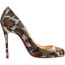 Christian Louboutin Fifi 100mm Pumps Leopárdmintás