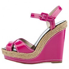 Christian Louboutin Almeria 120mm ékszíjas szandál rózsaszín
