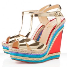 Christian Louboutin Trotolita 140 mm-es platina ékek