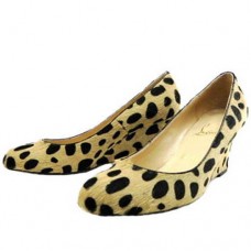 Christian Louboutin Miss Boxe 80mm ékek leopárd mintás