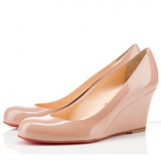 Christian Louboutin Miss Boxe 80mm ékek nude