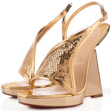Christian Louboutin Roxy Muse 120mm Ékek Arany