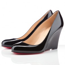Christian Louboutin Ron Ron Zeppa 80mm ékek fekete