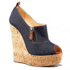 Christian Louboutin Deroba Denim 140mm Ékek Kék