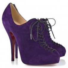 Christian Louboutin Trous 120 mm-es bokacsizma Parme