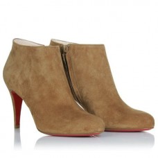 Christian Louboutin Belle 80mm bokacsizma barna