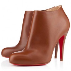 Christian Louboutin Belle 100mm bokacsizma barna