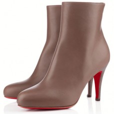 Christian Louboutin Bello 80mm bokacsizma taupe
