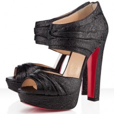 Christian Louboutin Applique 140 mm-es bokacsizma fekete