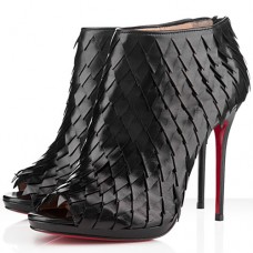 Christian Louboutin Diplonana 120mm bokacsizma fekete