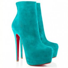 Christian Louboutin Daf Booty 160mm bokacsizma Caraibes