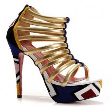 Christian Louboutin Romaine 140mm Bokacsizma Többszínű